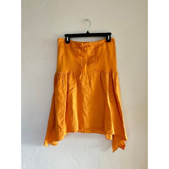 Studio M Linen Midi Skirt - Picture 3 of 5